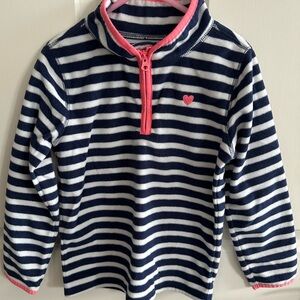 OshKosh B'gosh Blue and Pink Striped Sweatshirt